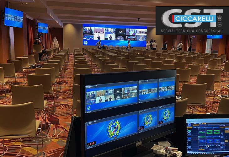 Sala Congressuale Multiscreen - CST Ciccarelli